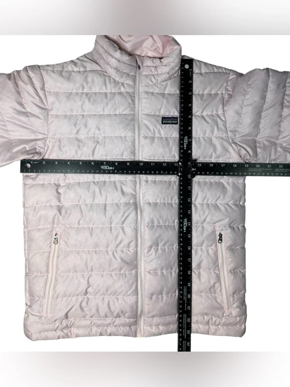 Patagonia Kids Down Sweater Jacket Pink Puffer Girls Large